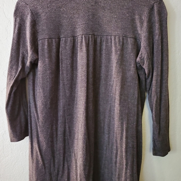 Dark Gray Flyaway Cardigan - Picture 3 of 5